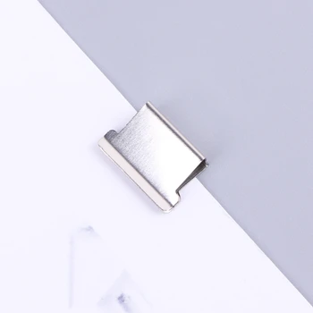

8Pcs Clips+1Pc Dispenser Mini Metal Paper Clipper Photo Tickets Notes Paper Clip