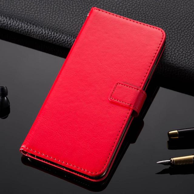 Leather Flip Case For UMIDIGI Bison Wallet Book style card holder Case For UMIDIGI BISON 6.3 inch Waterproof Phone Cover