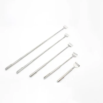 

Stainless Steel Telescopic Adjustable Back Scratcher Portable Massager Relaxtion Extendable Handheld Back Scraper Health Care