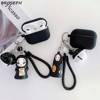 

Cute 3D Cartoon Keychain Earphone Case For Airpods Pro Case Soft Silicone Wireless Bluetooth Headset Cover For Apple Air Pods 3