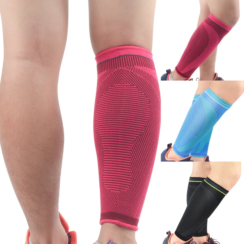 

Calf Compression Sleeve Leg Socks Performance Support Shin Splint & Calf Pain Relief Leg Support Stretch Compression Below Knee