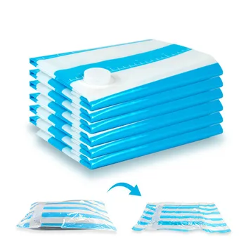 

Vacuum Storage Bags for Clothes Blankets Pillows Space Saver Size Extra Strong Vacuum Packaging 60x40cm 70x50cm 80x60cm 100x80cm