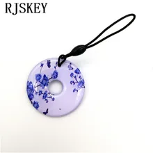 1 шт. 125 кГц перезаписываемые rfid-заготовки брелок EM4305 T5577 брелок-заготовка жетон брелок сумка с ручками-цепочками кольцо карта доступа дверной ключ клон