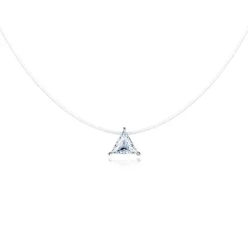 ELESHE, роскошный 925 пробы, серебро, кубический циркон, кристалл, Круглый чокер, ожерелья, Подвеска для женщин, свадебные, оригинальные серебряные ювелирные изделия - Окраска металла: YX1594