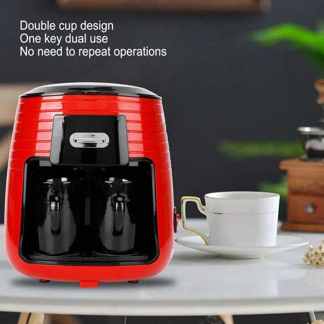 Dmwd 1 Cup / 2 Cups Mini Drip Type Coffee Machine Automatic American Coffee  Maker With Ceramic Mug Cup Home Tea Maker 220v - Coffee Makers - AliExpress