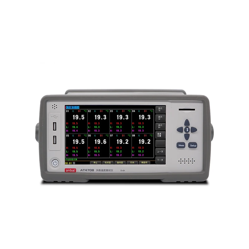 

Anbai AT4708 Temperature Data Logger With Specified Channel Scan AT4716 AT4724 AT4732 AT4740 AT4748 AT4756 AT4764