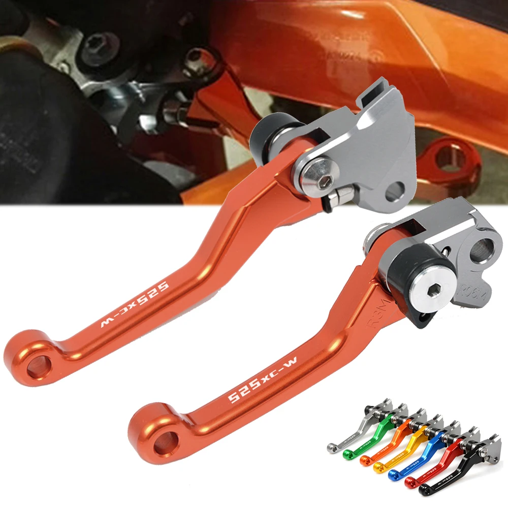 Алюминиевый мотоцикл DirtBike Pivot тормозные рычаги сцепления для KTM 525XC-W 525 XC-W 525XC W 525 XC W 2005-2007 2006 рычаги велосипеда