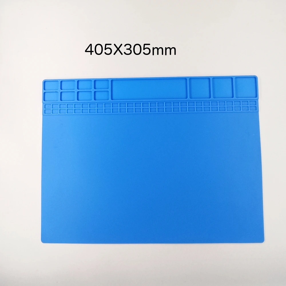 ESPLB 405X305mm Heat Insulation Repair Pad Soldering Work Station Mat Silicon Welding Soldering Maintenance Platform 3