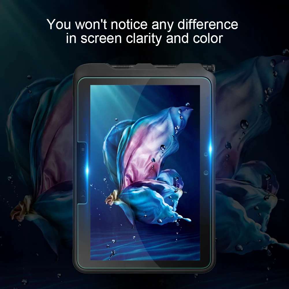 Для Samsung Galaxy Tab Active Pro защита экрана планшета NILLKIN Amazing ультратонкий 2.5D прозрачный Анти-взрыв H+ закаленное стекло