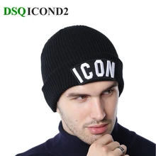 DSQICOND2 брендовая зимняя шапка для мужчин и женщин, толстая шапка для альпинизма, лыжного спорта, зимняя вязаная шапка с надписью, зимняя шапка, шапка Homme Hiver