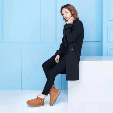 Xiaomi Sheepskin snow boots Warm and breathable Cold resistance Light and soft Women Snow Shoes sheep hair Warm Winter Boots