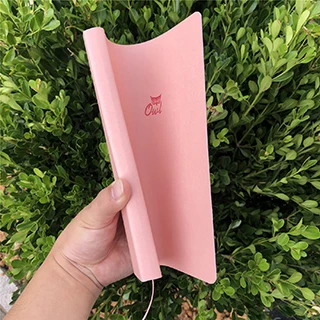 PINK-SOFTCOVER Блокнот-журнал в твердом переплете, миллиметровая бумага в горошек - Цвет: PINK-SOFTCOVER