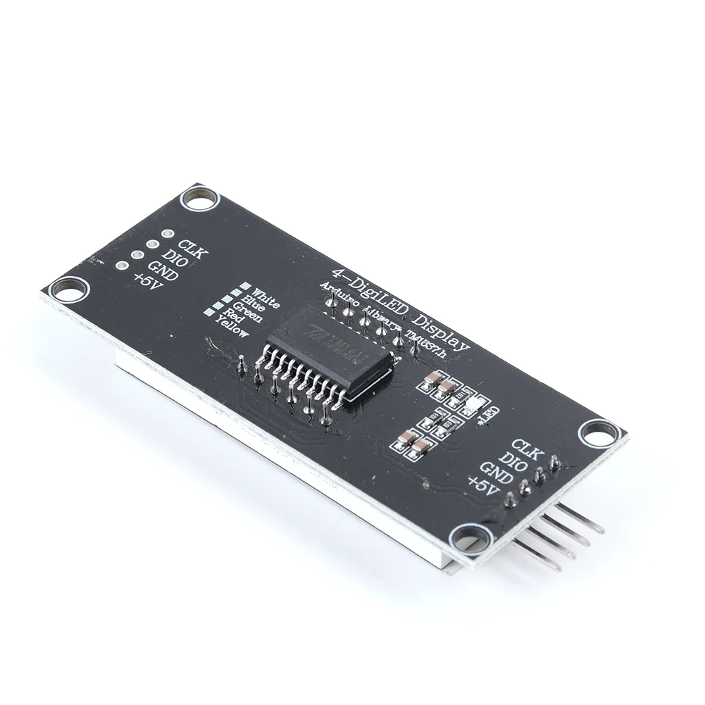 1 шт. прочный 4 разрядный светодиодный Дисплей трубка модуль для Arduino TM1637.H