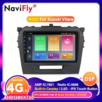 

NaviFLy Android 10.0 Octa-Core For Suzuki Vitara 4 2014 - 2018 Car Multimedia Stereo Car DVD Player Navigation GPS Radio video