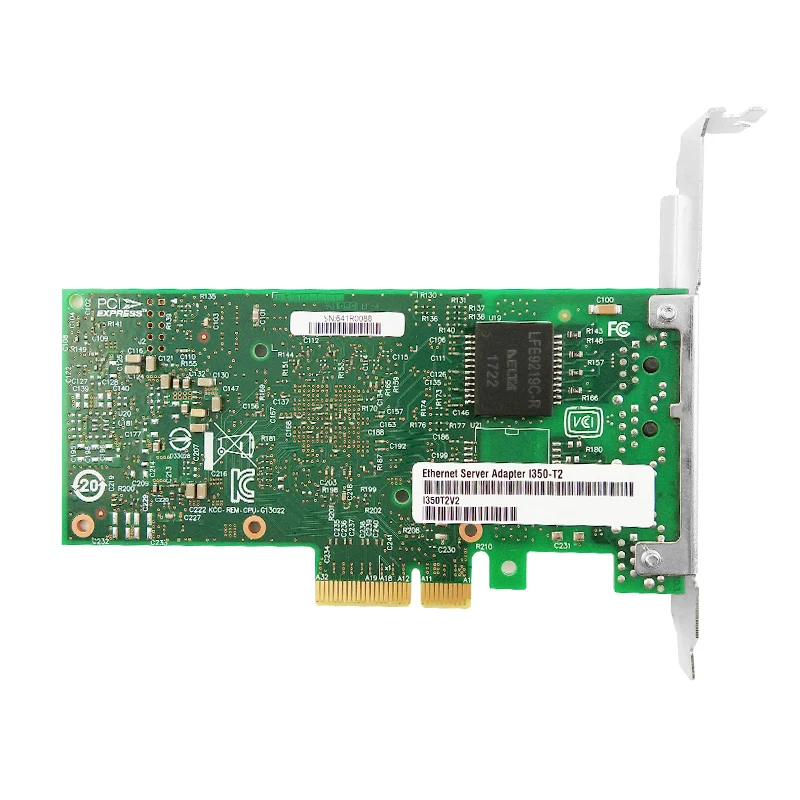 CEACENT AN8350-T2 I350-T2 двухпортовый гигабитный Ethernet серверный адаптер RJ45* 2 PCI-Express сетевая карта NIC