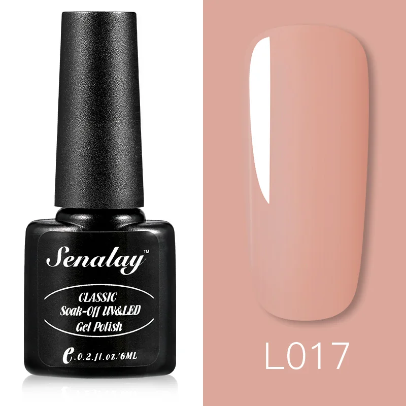 RE12-L017 SENALAY Гель-лак для ногтей, Лаки, основа, верхнее покрытие, Полупостоянный УФ светодиодный гель для ногтей, маникюрный набор для ногтей - Цвет: RE12-L017