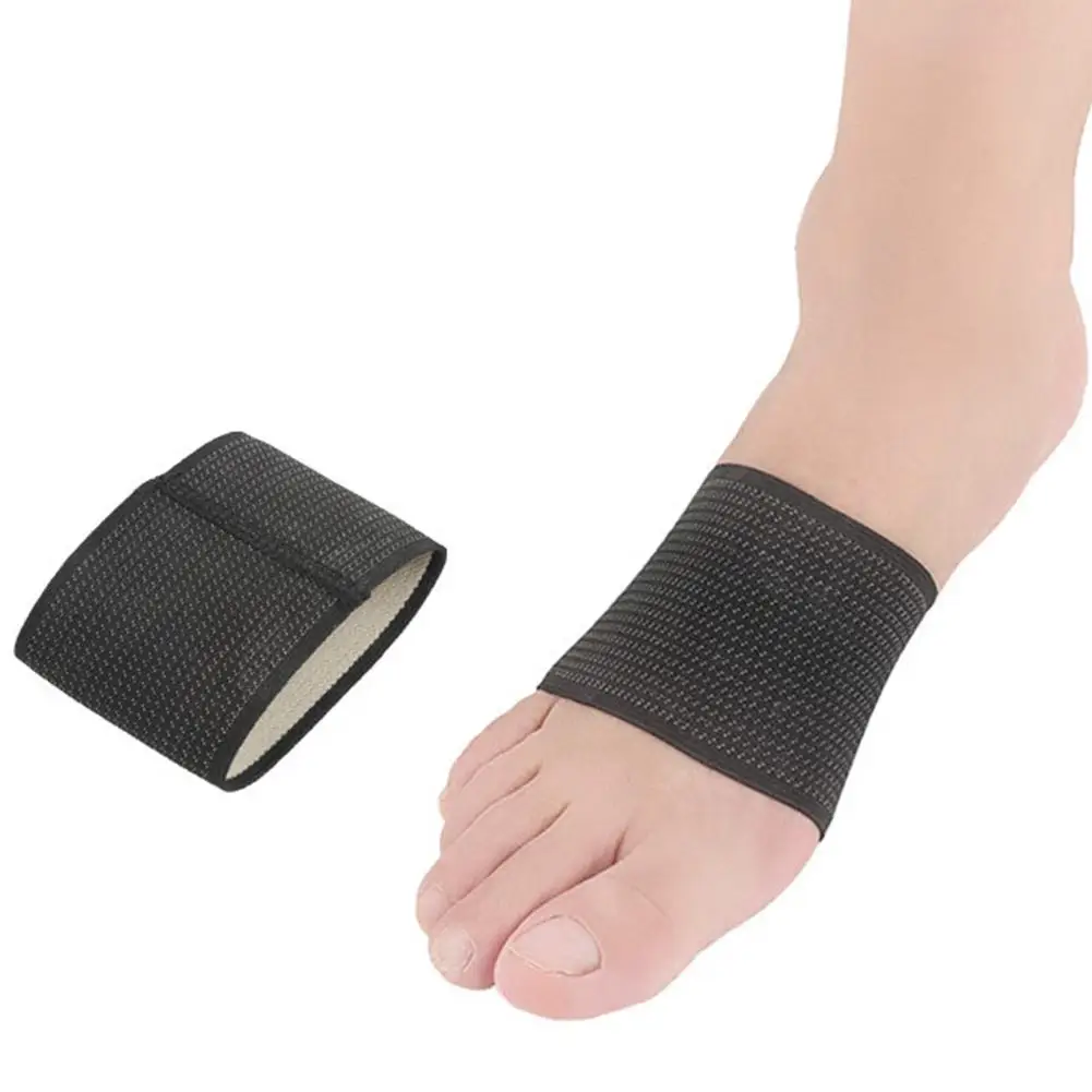 

Men's And Women's Sports Bandage Elastic Care Foot Sole Protector Shin Pads Prevent Drop Off Adjustable Elastic Sports Bandage