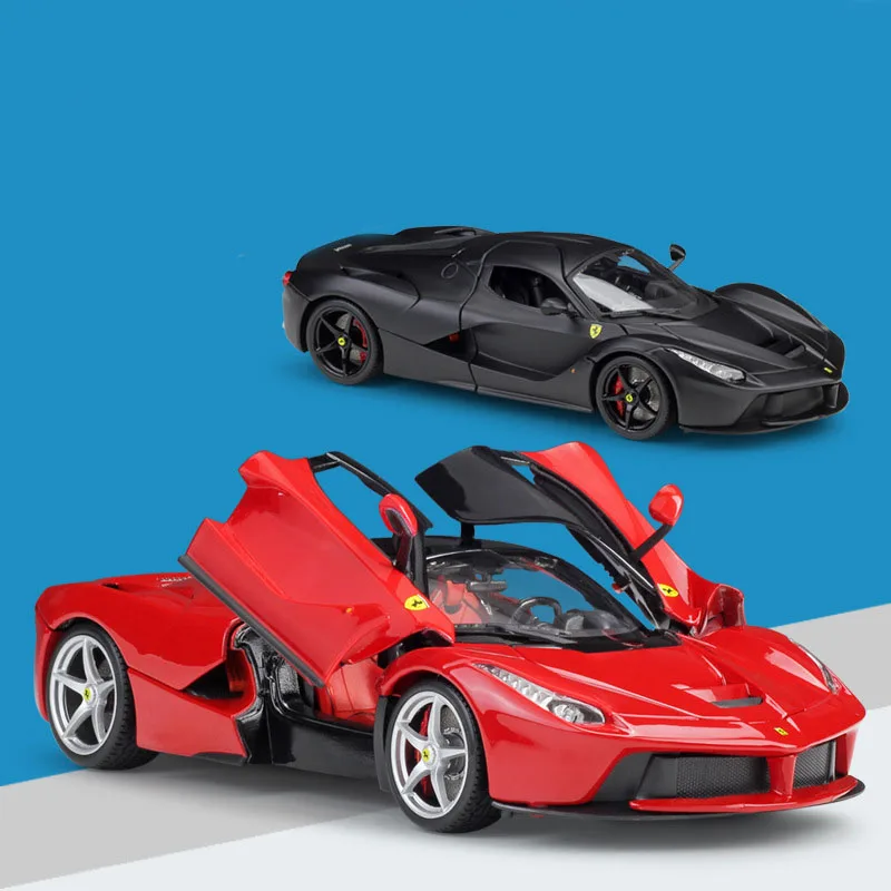 Bburago литья под давлением модель в твердом переплете LaFerrari 1:18 из металлического сплава Высокая моделирования автомобилей с базой мальчиков игрушки подарки для мальчиков