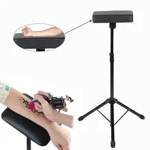

Adjustable Height Tattoo Armrest Stainless Steel PU Leather Body Art Tattoos Beauty Salon Accessories Armrest Stabilizer Bracket