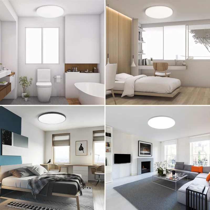 Led Ceiling Light Led Panel 165-265V For Living Room Bedroom Kitchen Home Decor