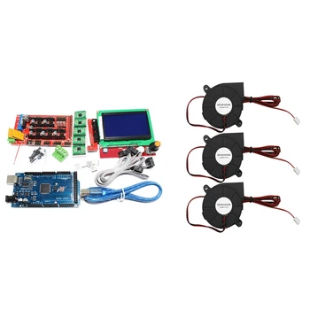 

1 Set for 3D Printer Kit A4988 Stepper Driver Module & 3Pcs 5015 Small Fan 3D Printer Accessories Cooling Fan Dc24V