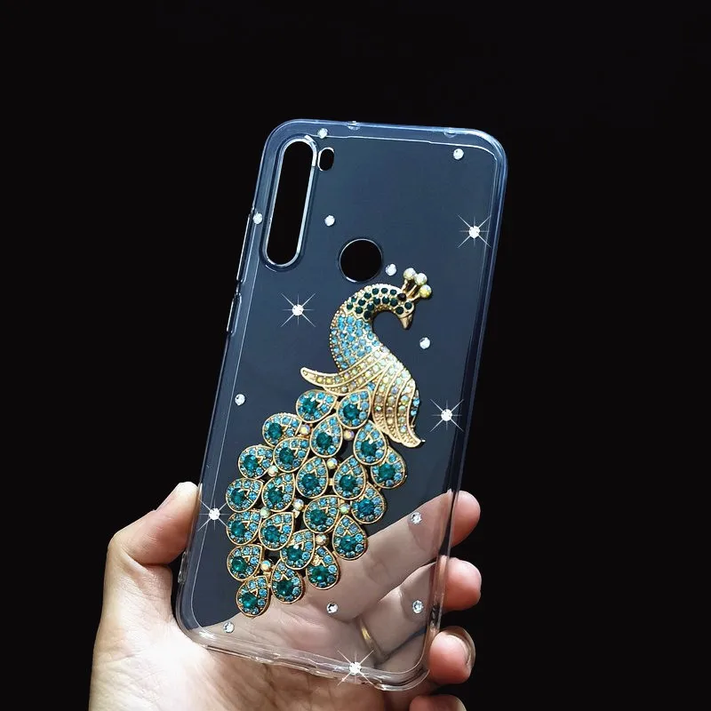 Чехол с блестящими стразами для Redmi 8A 7A Go S2 6A чехол Xiaomi MI 9 SE 8 lite A2 5X A1 6X Note 8T 7 6 4 4X 5 5A