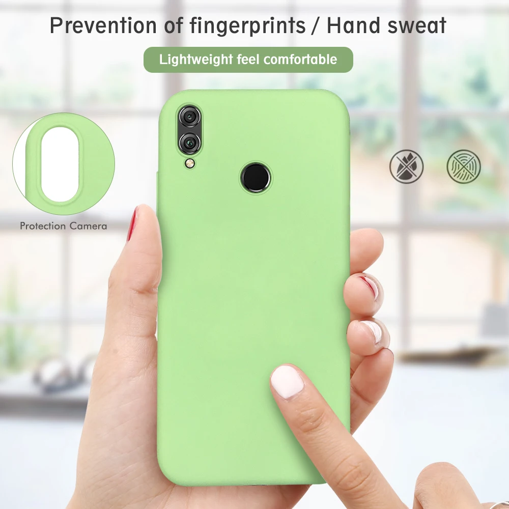 Мягкий чехол карамельного цвета для Huawei Honor 20 Pro 10 9 Lite 10i 8X Nova 5 5i 4e P Smart Plus 2019 P30 P20 Mate