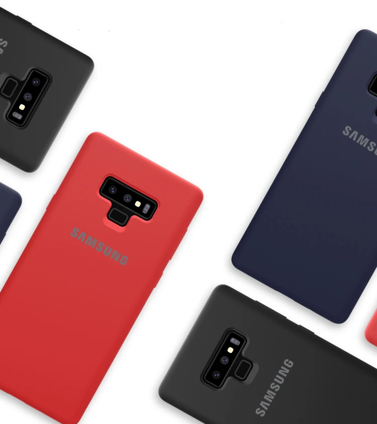 10 шт. силиконовый чехол для samsung Galaxy Note 9 EF-PN960 защита от износа 6 цветов