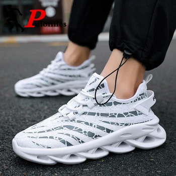 

New Men Sneakers Men Sport Shoes Breathable Mesh Shoes Men Casual Shoes Platform Sneakers Men Runnning Shoes Walk Shoes 39