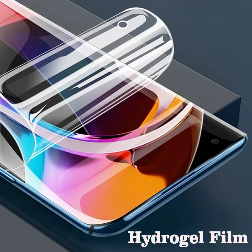 100Pcs Full Cover Hydrogel Film Screen Protector For Xiaomi Redmi Note 10 ProMax Note 11 5G 11Pro Protective Soft Film Not Glass