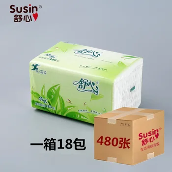 

Comfortable paper one pack of tissue paper, three layers of advertising paper towels custom paper towels