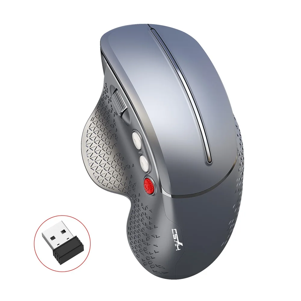 KuWFi беспроводная мышь новая вертикальная игровая мышь 6 кнопок 800-3200DPI эргономичная Вертикальная боковая мышь для ПК/ноутбука