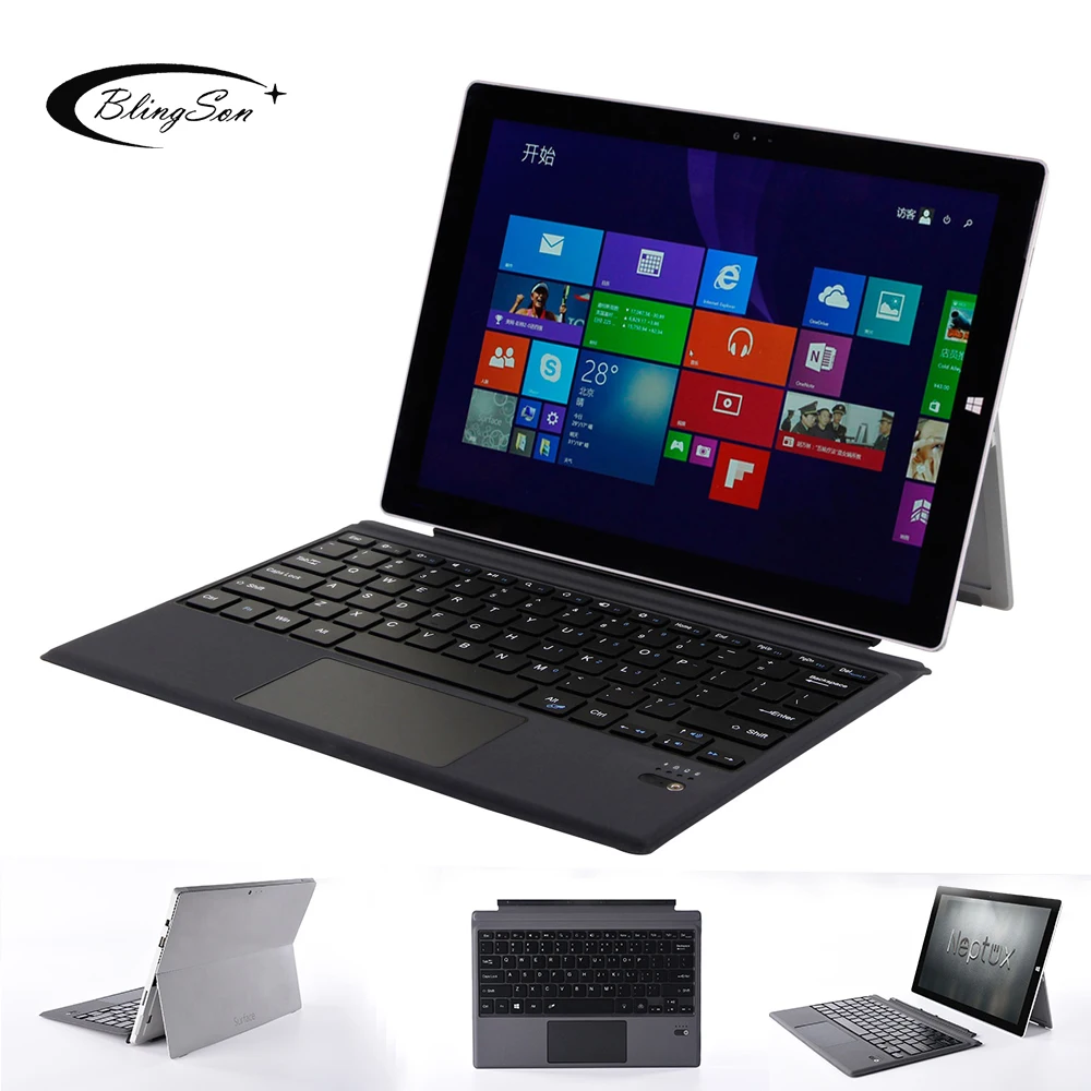 Tablet para Microsoft Tampa do Teclado para a Superfície 3 sem Fio Slim Case Teclado Surface 6 – 5 4 Bluetooth Pró Pro