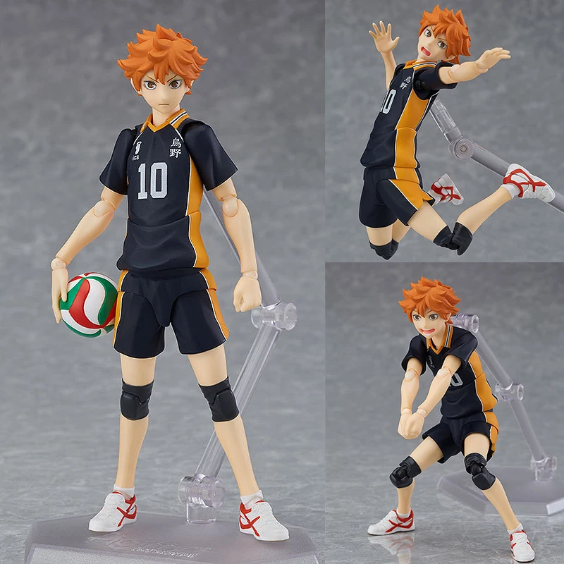 #358 Hinata Shoyo Haikyuu! Аниме Фигурка трансформер игрушки волейбол Karasuno Koukou подвижная