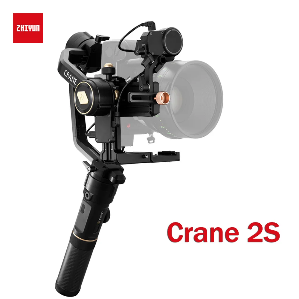 US $599.00 Zhiyun Crane 2S 3Axis Handheld Gimbal Stabilizer For DSLR Cameras Camcorder