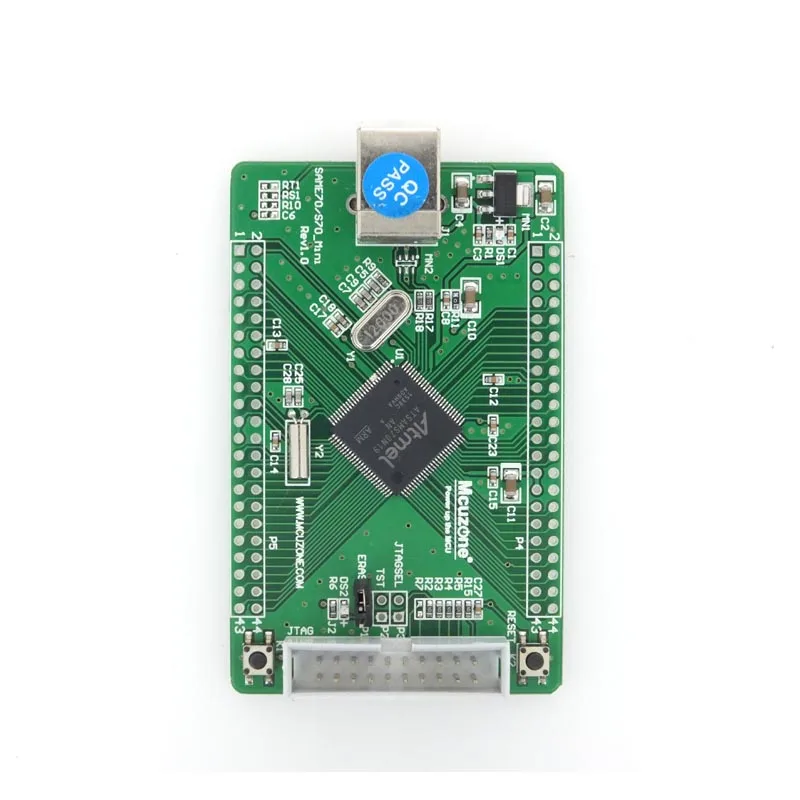 ATSAMS70n19 мини-плата, 300 МГц Cortex-M7, USB 2,0 высокоскоростное устройство 512 flash 256 sdram