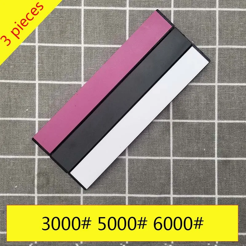 Новое поступление, профессиональный точильный камень для ножей, 1500, 3000, 5000, 6000, точилка для ножей, шлифовальный нож, хонинговальный край, кухонные инструменты - Цвет: 3000 5000 6000 grit