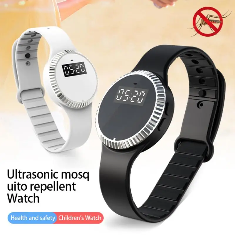 Ultrasonic Natural Anti Mosquito Insect Bug Repellent Bracelet Bands