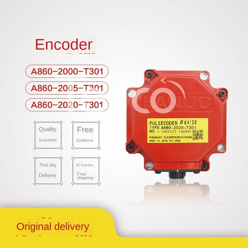 

FANUC Servo Motor Encoder A860-2000 / 2020 / 2005-T301 Genuine Spot