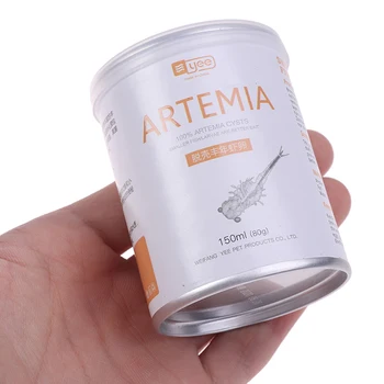 

150ml Aquairum Hatching Baby Fish Feed Food Artemia Shelling Egg For Baby Fish Small Fish