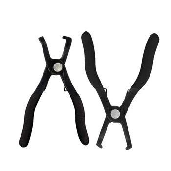 

2Pcs Push Pin Pliers Set, 30 Degree and 80 Degree Plastic Fastener Remover Tool, Snap Rings and Body Clip Removal Tool, Rivet Pu
