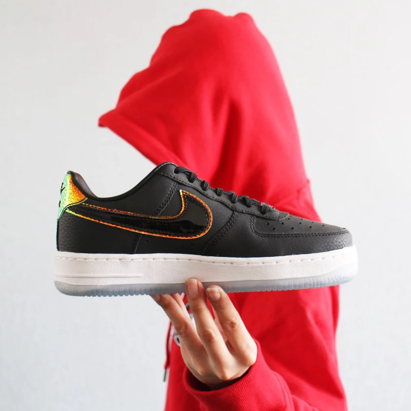 Оригинальные подлинные мужские кроссовки для скейтбординга от Nike Air Force 1 AF1, спортивные уличные кроссовки, удобный светильник, новинка, AA4083-103