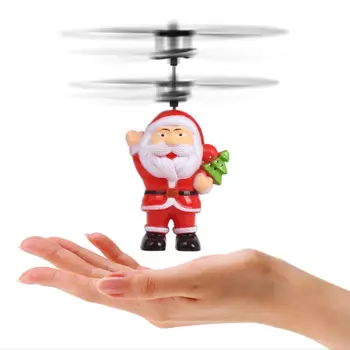 

Electric RC Santa Claus Infrared Induction Aircraft Helicopter LED Light