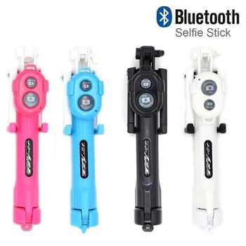 

Remote Control Tripod Selfie Stick Monopod Wireless Bluetooth Foldable Expandable Vlog Live Photo Holder For Android Phone