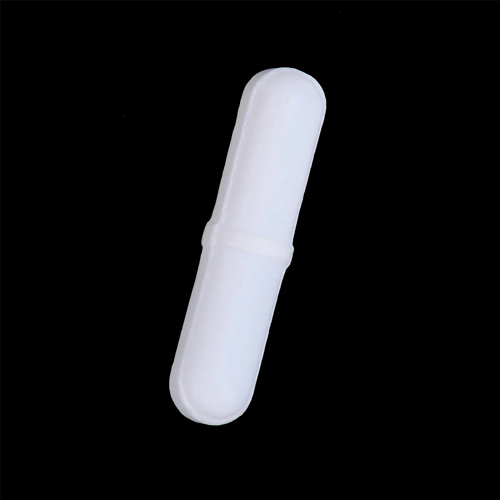 1pcs 8mmx30mm Magnetic Stirrer Mixer Stir Bar Ptfe Lab Spin Spinner Cylinder Laboratory Bars White Color | Инструменты