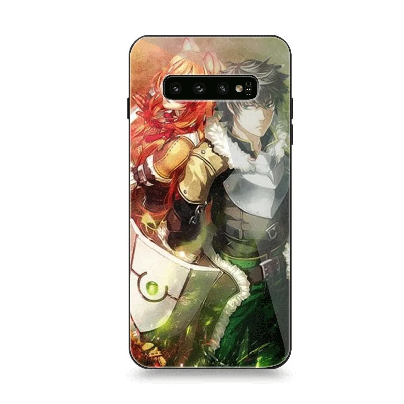 Чехол Стекло для samsung A70 A50 A30 A40 A20 A60 A10 S7 край S8 S9 S10 Plus Note 8 9 крышка рост щит Hero наофуми иватани