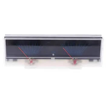 

Power Amplifier Panel Dual Analog VU Meter Audio Level dB Meter with BackLit