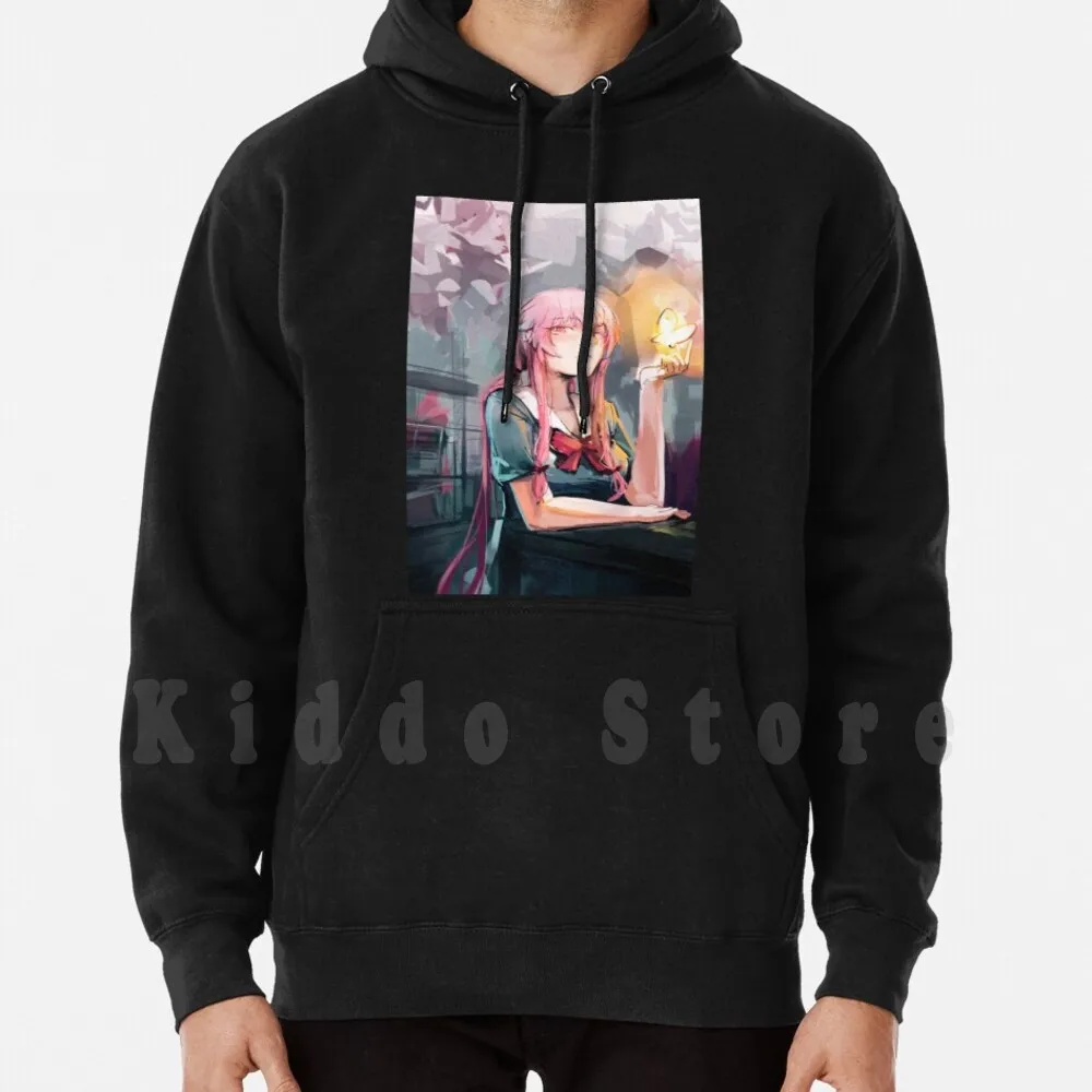 Mirai Nikki Felpa Con Cappuccio Manica Lunga Mirai Nikki Anime Manga Future Gasai Yuno Yoshitaka Amano Yukiteru Uryuu