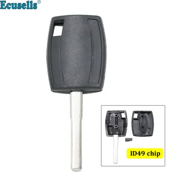

Ignition transponder key shell with PCF7939FA ID49 128-Bit 49 chip for FORD Fusion Edge Mustang for Lincoln