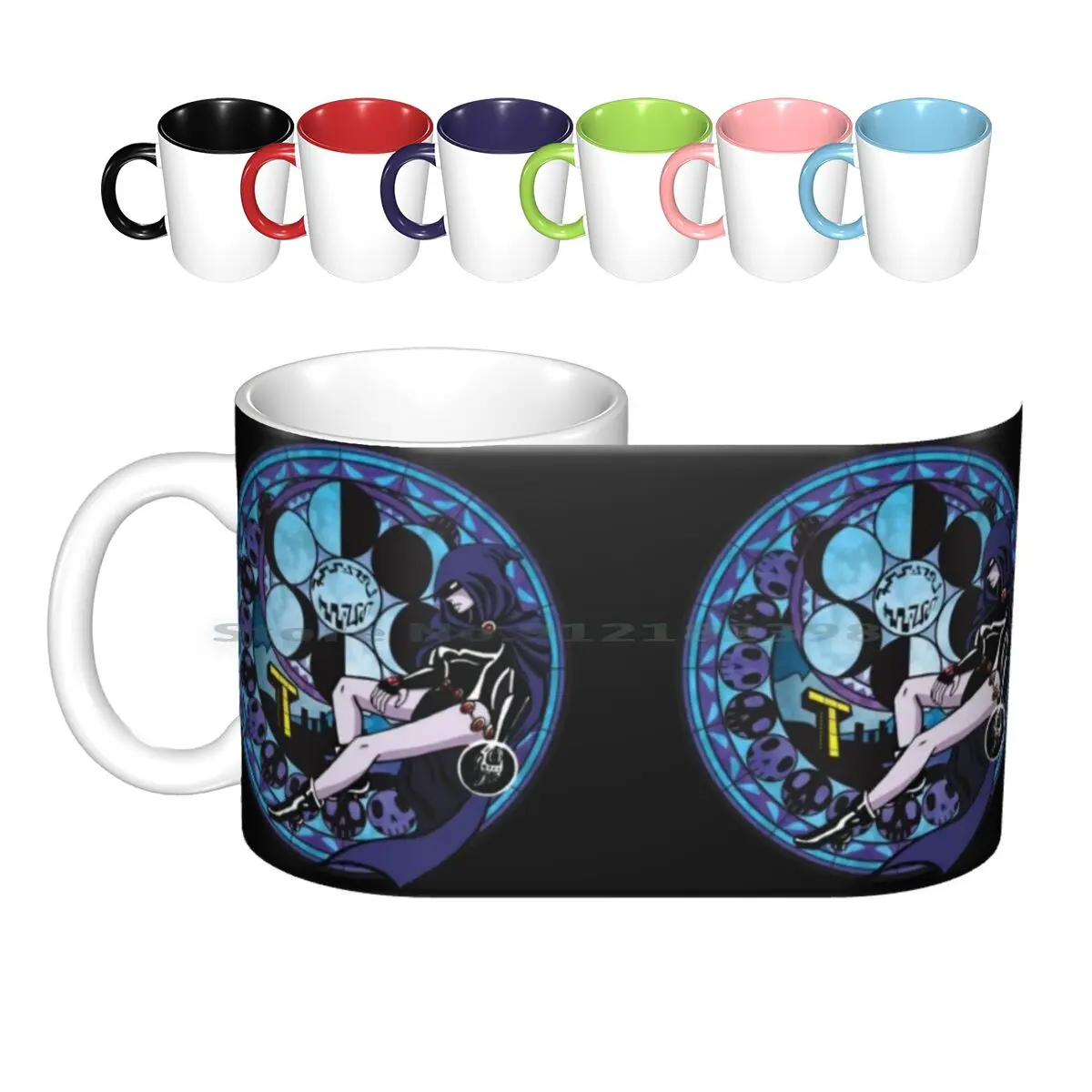 Raven'S Birthby Sleep Tazze In Ceramica Tazze Da Caffè Tazza Da Tè Al Latte Kingdom Hearts Raven Go Comic Nascita Di Sleep Fanart Creativo
